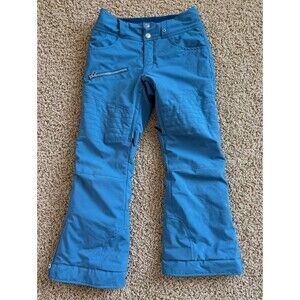 Girls Teen Obermyer Ski Snow Pants Youth Medium 10-12 Blue Extended Wear System
